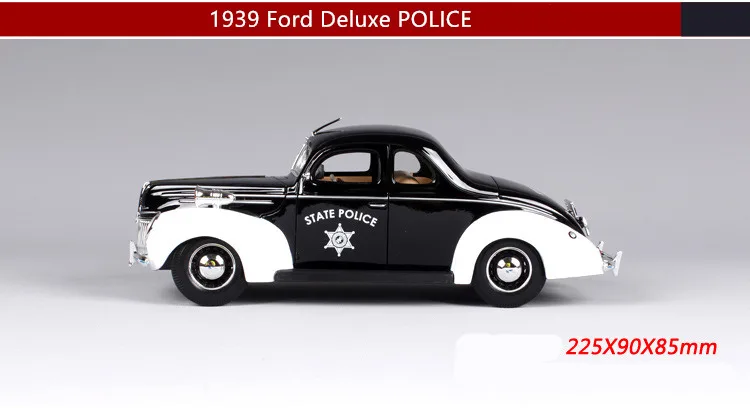 Maisto 1:18 1939 Ford классический автомобиль модель автомобиля из сплава Моделирование Украшение автомобиля коллекция Подарочная игрушка Литье под давлением модель игрушка для мальчиков