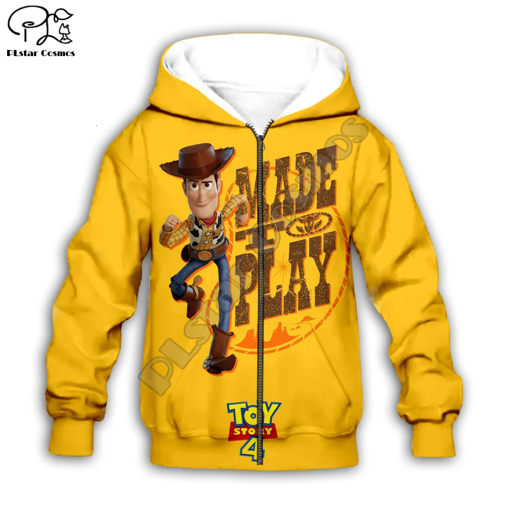 Детская одежда, толстовки с капюшоном с объемными изображениями героев мультфильма «Forky Toy Story 4 The Walking Toys»/толстовка для мальчиков с изображением шерифа Вуди, стиль Базза Лайтера-14
