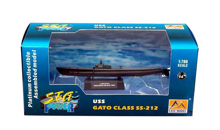 Trumpeter 1/700 ВМС США ss212 подводная лодка в Второй мировой войны 37308 готовой продукции коллекция моделей