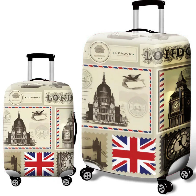 Плотные Защитные чехлы для чемодана 18-32 дюймов для чемодана, чехла сумка на колесиках для путешествий эластичный Чехол для багажа
