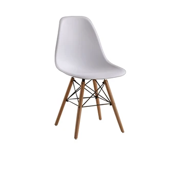 

A set of 4 modern dining chairs, retro-designed armchairs, high-quality Fabric chair with wooden legs, suit for dining room