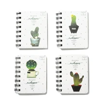 Śliczne kaktus codzienne materiały biurowe Planner notes spiralny pamiętnik notatnik notatnik tanie tanio CN (pochodzenie) Organizator planner Papier WXTB5AC1100557