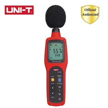 

UNI-T UT352 LCD screen backlight alarm 30 ~ 130dB MAX / MIN high data record Digital sound level meter USB noise meter tester