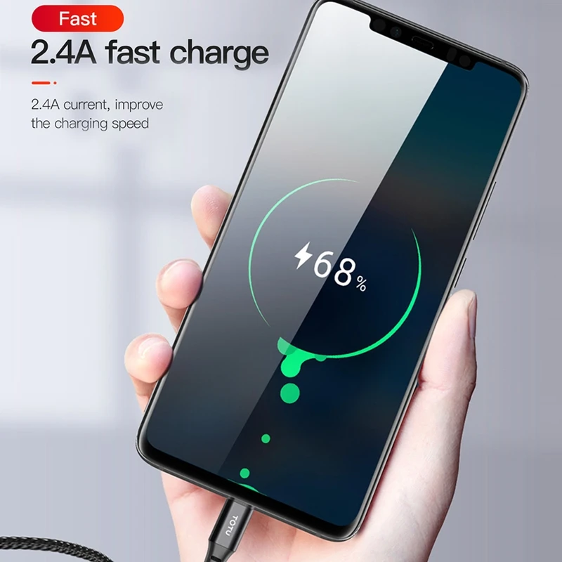 TOTU Быстрая зарядка 4,0 PD 60 Вт USB C к usb type C кабель для мобильного телефона Быстрая зарядка кабель для Xiaomi Redmi Note 8 Pro Кабель
