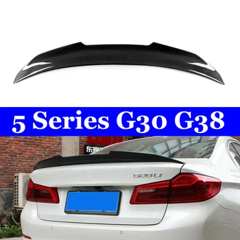 

For BMW 5 Series G30 G38 F90 M5 Spoiler 530i 540i Carbon Fiber Spoilers Rear Trunk Wings 2017+
