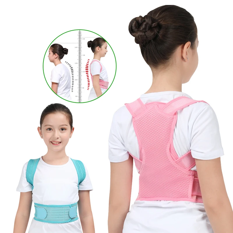 Adjustable Kids Posture Corrector Children Upper Back Support Belt