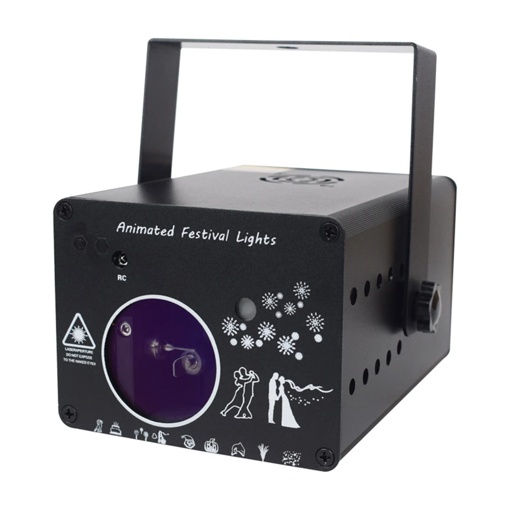 3D лазерный светильник Rgb цветные Dmx 512 сканер проектор вечерние Рождество Dj