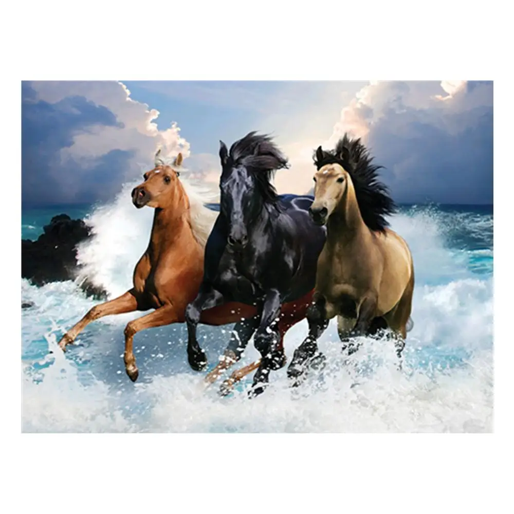 Полная круглая алмазная живопись 5D сделай сам вышивка мозаика пейзаж Набор для