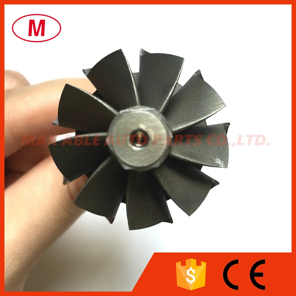 TD03 35.00/40.00mm 9 blades Turbo turbine shaft &wheel/turbine wheel/Turbine shaft/for turbocharger cartridge/CHRA/Core