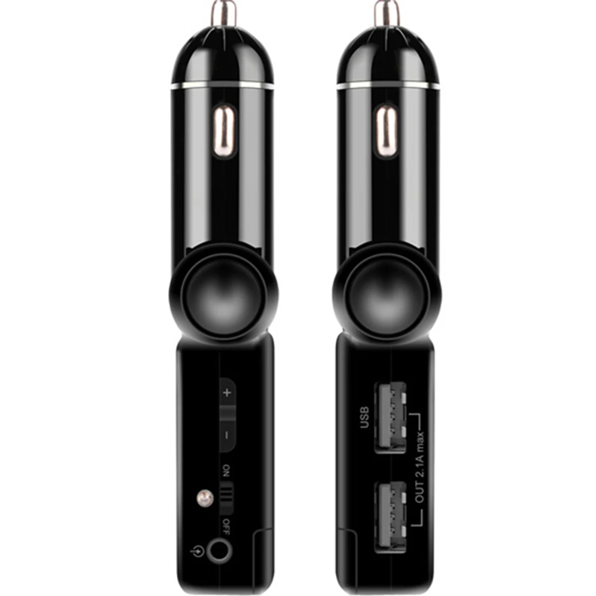 BC06S Bluetooth гарнитура телефон автомобильный комплект 3,5 мм аудио кабель беспроводной двойной USB громкой связи fm-передатчик ЖК MP3-плеер