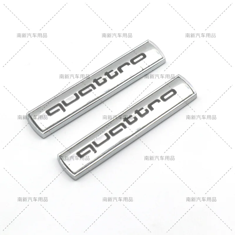 Подходит для Audi Quattro Fender маркировка A4A6LQ5Q7 модифицированный логотип автомобиля боковой шов этикетка
