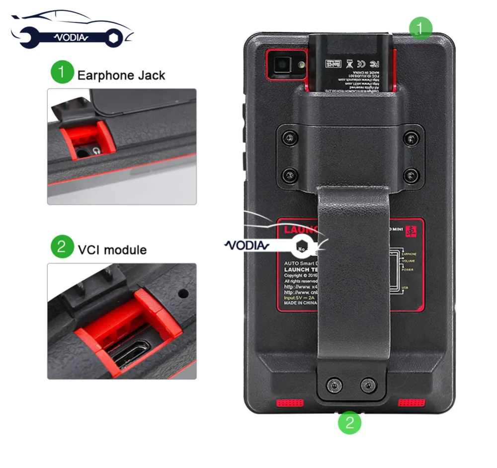 LAUNCH X431 PROS мини двунаправленный сканер OBD2 диагностический сканер считыватель кодов WiFi и Bluetooth OBD2 автомобильный сканер