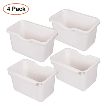 

4 Pcs Storage Boxes for Building Block Table Storage Containers Fits Blocks Craft Table
