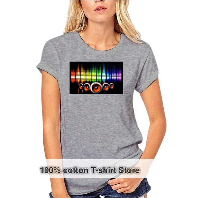 Rock Disco Party DJ Tee women 