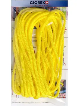 

64000 paracord cord 2x4mm, 5m Gloria ex (109 yellow)