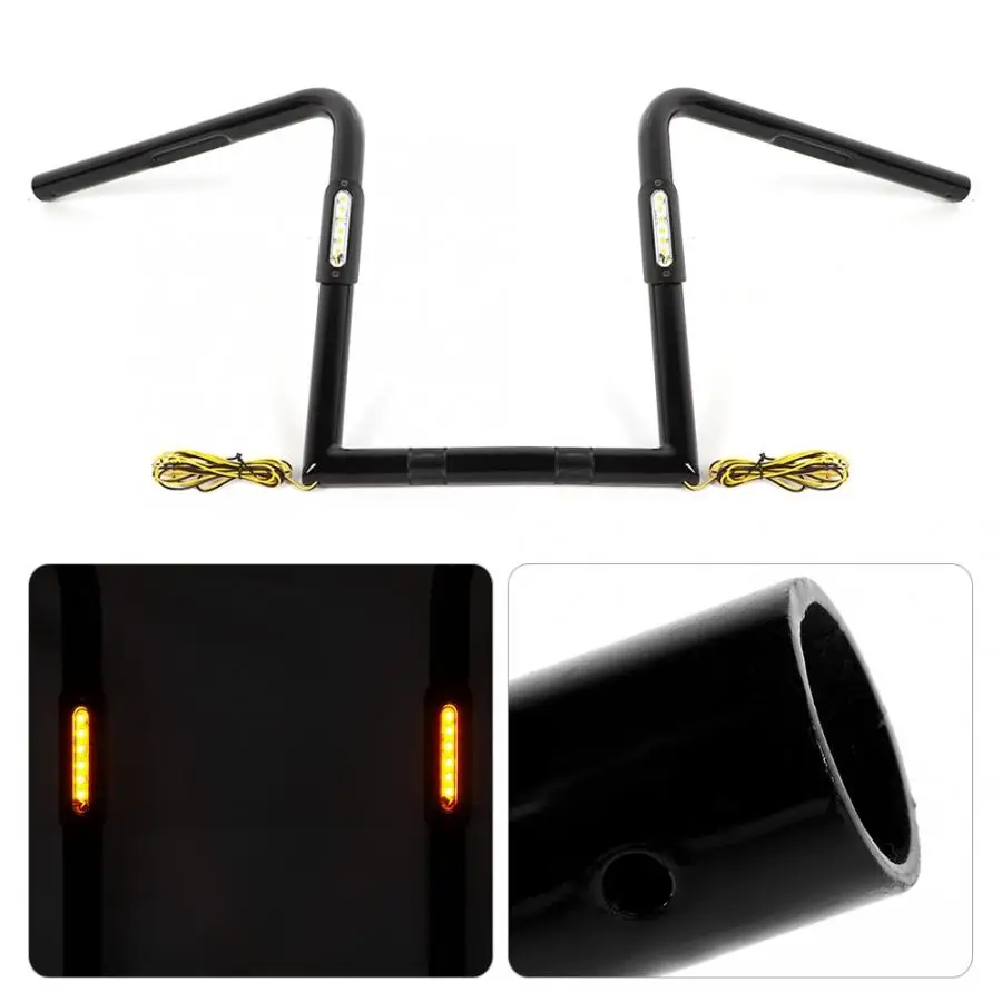 Универсальный moto rcycle Rise Drag Handle балки руля светодиодный указатель поворота 883 XL1200 аксессуары moto