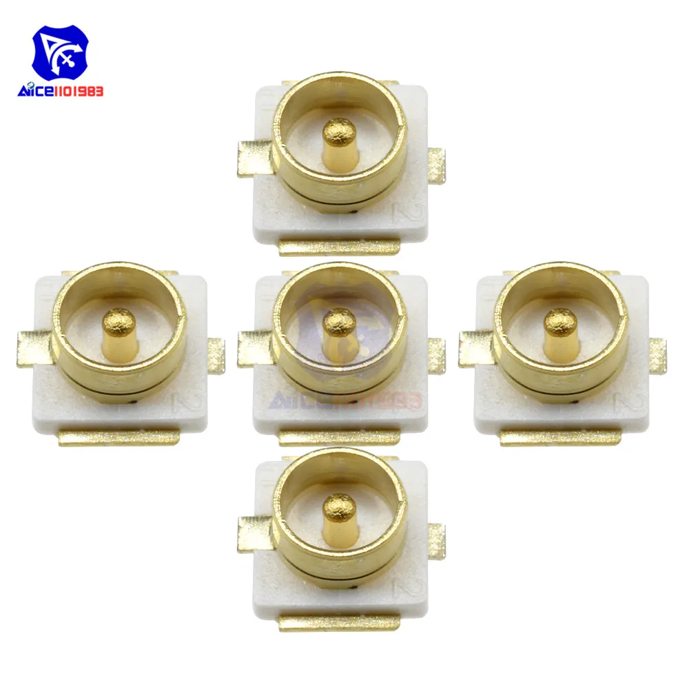 Diymore 5 шт./лот IPX U.FL RF коаксиальный разъем SMD SMT антенна паяльная печатная плата