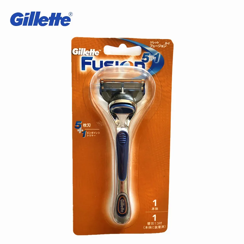 

Original Gillette Fusion Men 5 Layer Shaver Razors Machine for Shaving + 1 Razor Blades for Shaving Machine