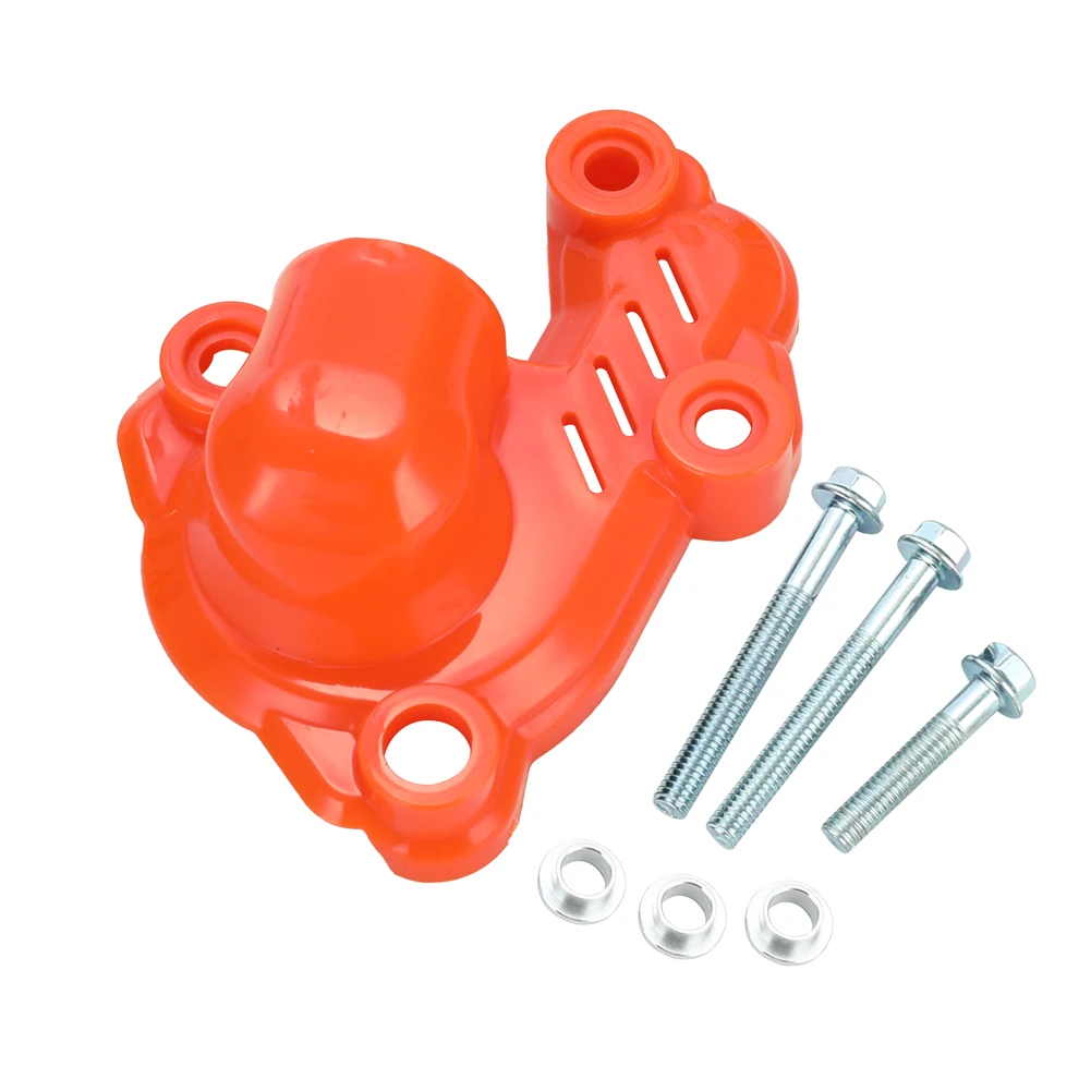 Clutch Guard Water Pump Cover Ignition Protector For KTM SX XC XCW XC-W TPI Six Days For Husqvarna TE TC TX 250 300 250i 300i - Цвет: orange