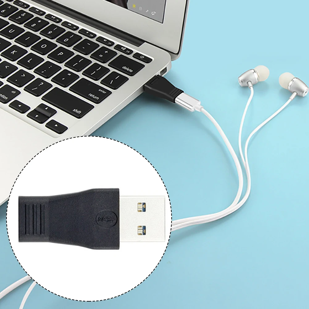 USB 3,0 папа к type C Женский адаптер, type A к C USB 3,0 папа к 3,1 Женский адаптер конвертер Поддержка синхронизации данных и зарядки