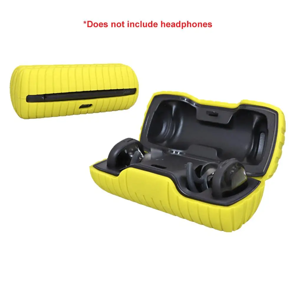 Yellow Защитный силиконовый чехол для BOSE SoundSport, Беспроводная bluetooth-гарнитура, силиконовый чехол для Bose SoundSport - Цвет: Yellow