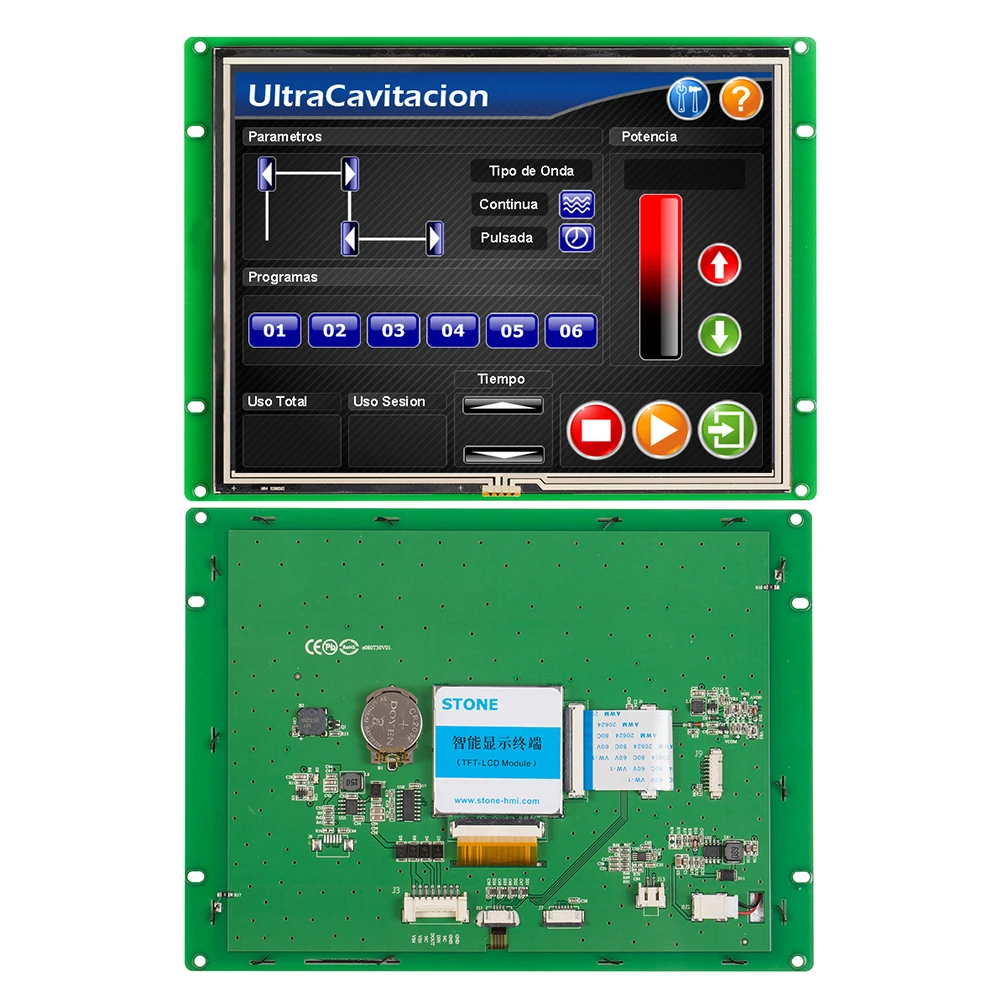 

8.0 TFT LCD 800x600 with Serial Interface + Controller Board + Program Support Any Microcontroller 100PCS