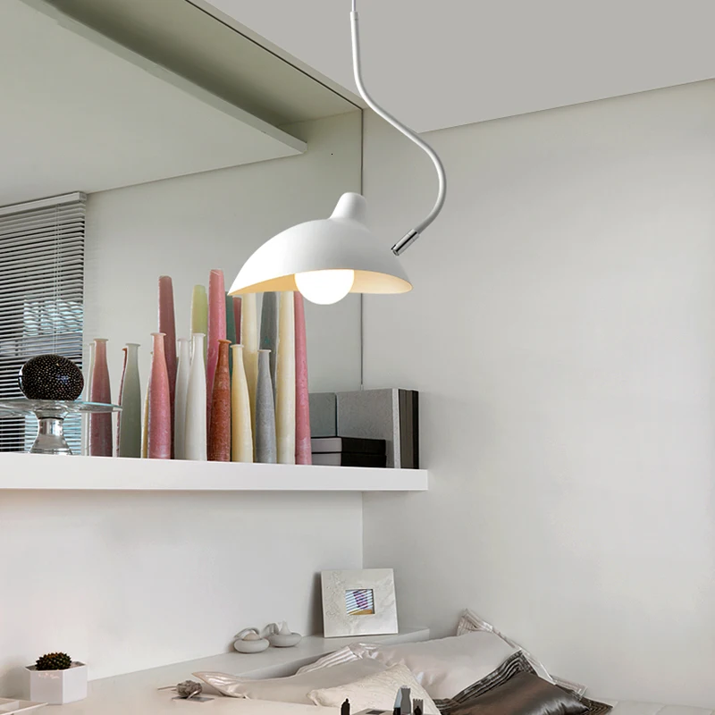 

Nordic Replica Designer Serge Pendant Lamp Rotating Iron Lampshade Lighting Arandela De Parede Sconce Home Decor 110-220v