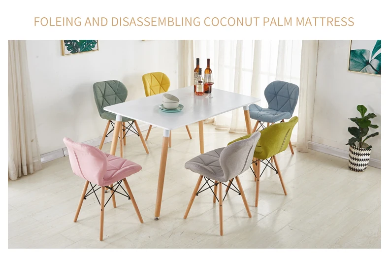 Dining Chairs Study Dining Room Back Chair Home Simple American Retro Butterfly Chairs Nordic Living Room Dining Chair Sillas