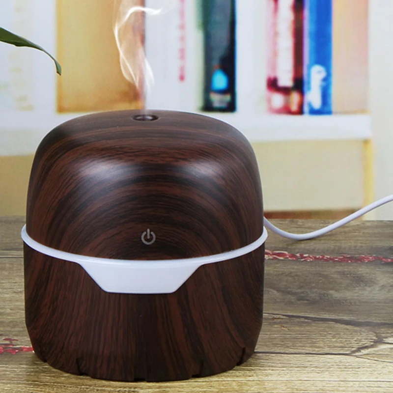 Мини увлажнитель с деревянным узором USB Арома Diff использовать r очиститель эфирного масла использовать