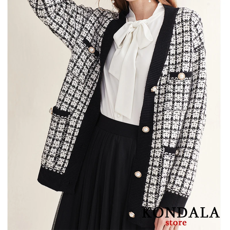 

ZA 2020 Women Winter Loose Long Knitted Coat Jacket Pocket Long Sleeve Buttons Overcoat Ladies Coats Outwear Tops