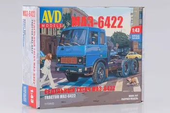 

AVD Models 1:43 Scale Tractor MAZ-6422 Truck Diecast model kit 1172AVD