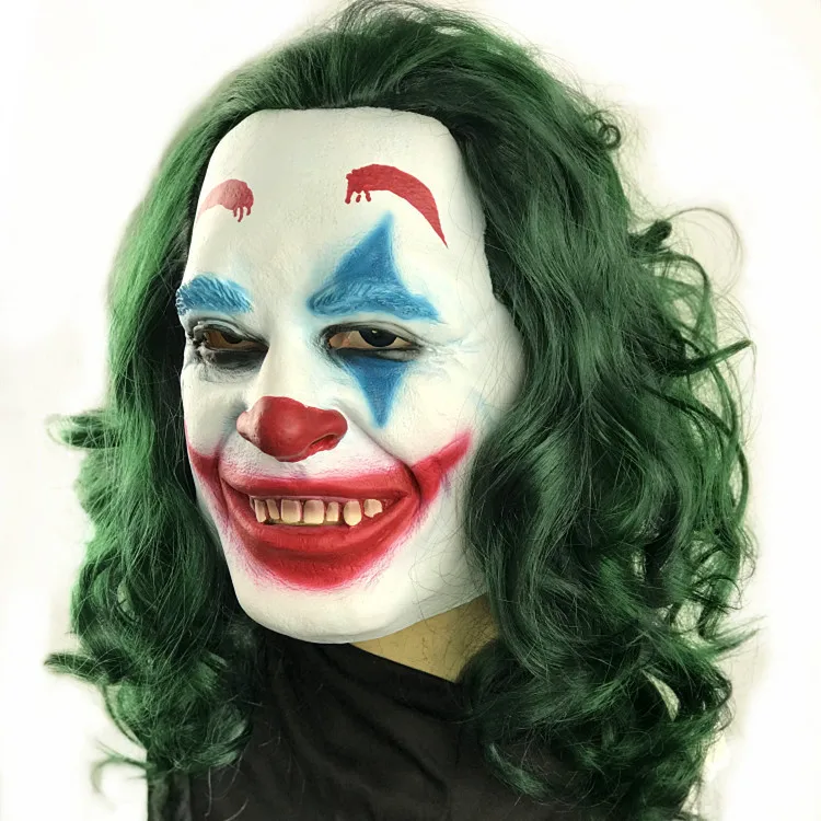 

Halloween Black And White Clown Mask/Spoof Horror Mask Ball Performance Dressing up Props Clown Mask