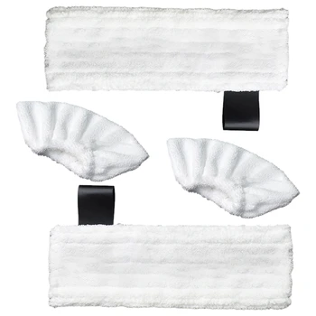 

4Pcs Replacement Minifibre Cloth Mop Cover Pads Fit For Karcher SC2, SC3, SC4, SC5 Steam Cleaner Parts