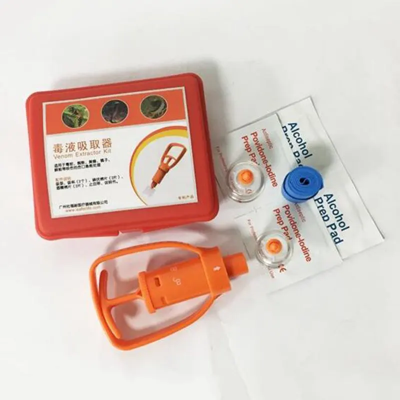 

Vacuum Venom Extractor Outdoor Detoxifier First Aid Venomous Snake And Bee Bite Self Rescue Emergency Practical Safety Tool Kit