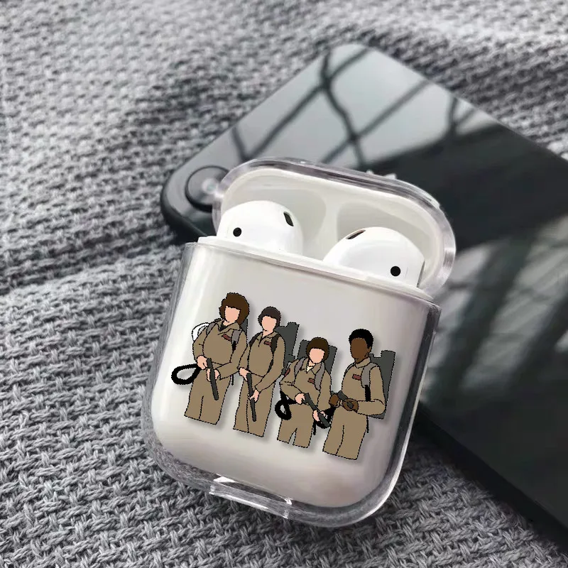 Чехол для наушников Stranger Things Eleven для Apple iPhone, зарядная коробка для AirPods Pro, жесткий прозрачный защитный чехол, аксессуары - Цвет: 13