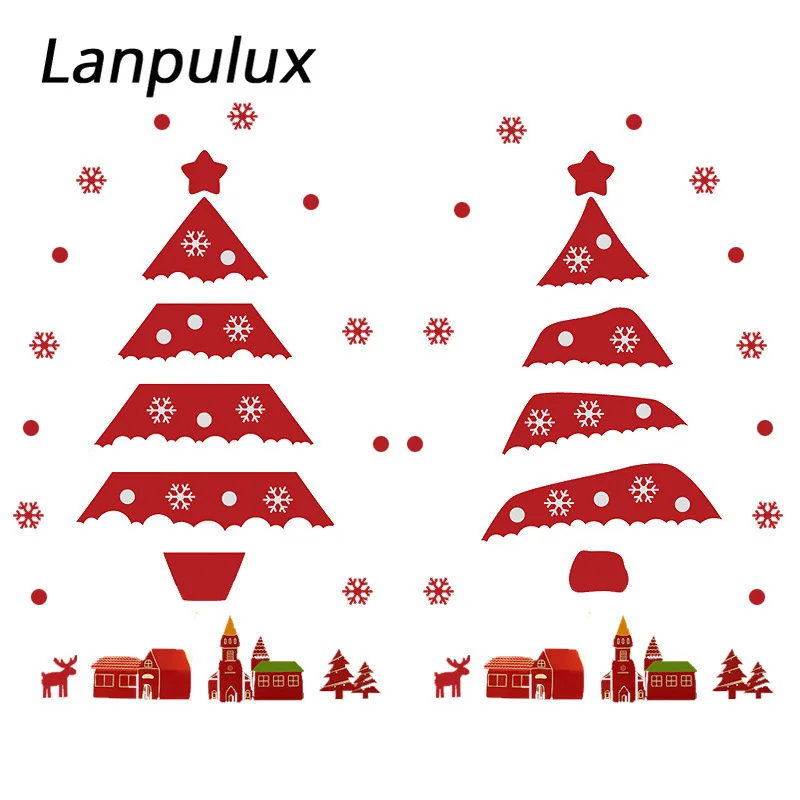 Lanpulux с подсветкой рождественское освещение Дерево DIY 100 см украшение стены ночник теплый белый Рождественский праздник украшение