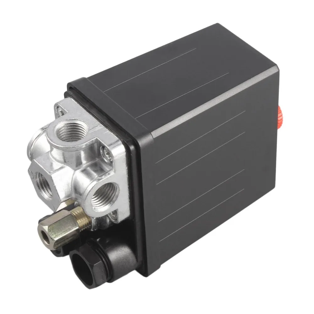 1 шт. Heavy Duty переключатель давления для воздушного компрессора 240V 16A Авто Управление 90 фунтов на квадратный дюйм-дисплей 120 фунтов на квадратный дюйм воздушный компрессор переключатель Управление