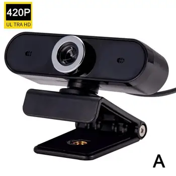 

Webcam Video Recording Camera HD Lens For PC Desktop Laptop With Microphone Auto Focus Webcams For Live Broadcasting Rotatable
