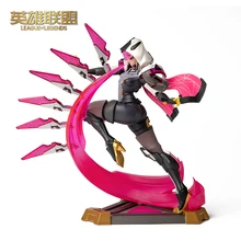 

League of Legends Projectyi Irelia Action Figure Anime Game Peripheral Medium Sculpture Figure Doll Toys Gift Collectibles Toys