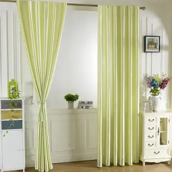 

Window Door Room Panel Shade Solid Color Curtain Drape Blind Valance Home Decor Satin cloth Fabric satin curtain