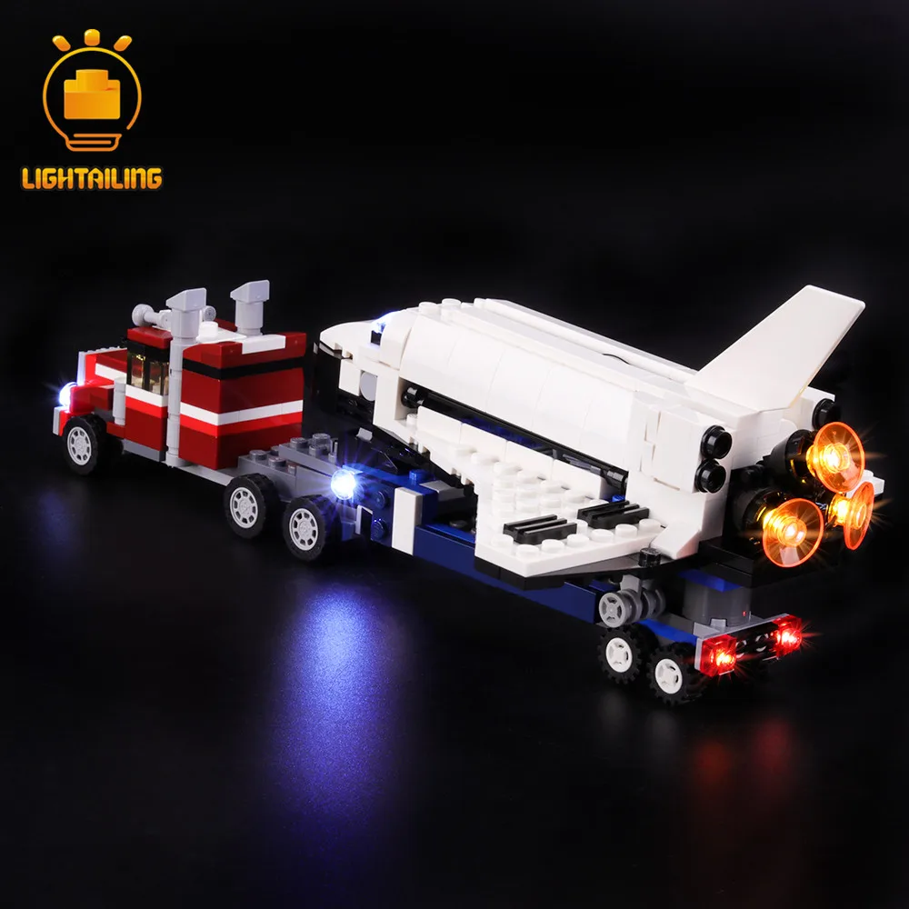 LIGHTAILING светодиодный светильник Набор для 31091 серии Creator Shuttle Transporter строительные блоки светильник ing набор(не включает модель