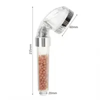 Home Improvement High Pressure Bathroom Products Anion Filter Shower Head 2