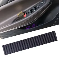 Beler углеродное волокно черная 3D внутренняя панель автомобиля виниловая наклейка оберточная пленка украшение приборной панели защита от