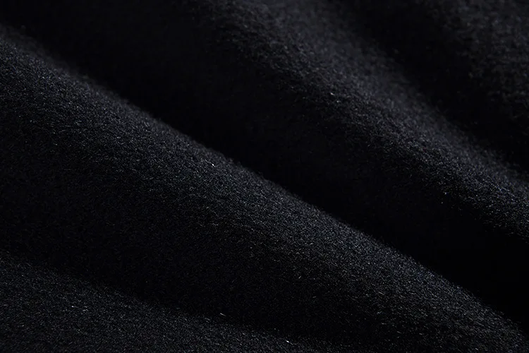Женское пальто из альпаки, осенне-зимнее теплое длинное шерстяное пальто, Черное Женское пальто, свободное повседневное пальто верблюжьего цвета, подиумное роскошное пальто