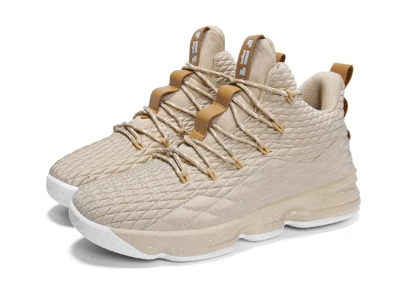 Мужские баскетбольные кроссовки для мальчиков 11 Lebron 15 Kyrie 5, дышащие кроссовки Uptempo, Zapatos Baloncesto Hombre, большой размер 46