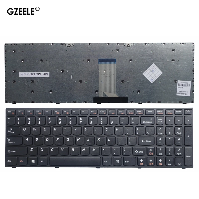 

US Black New English Replace laptop keyboard For Lenovo b5400 m5400 m5400a b5400 b5400a