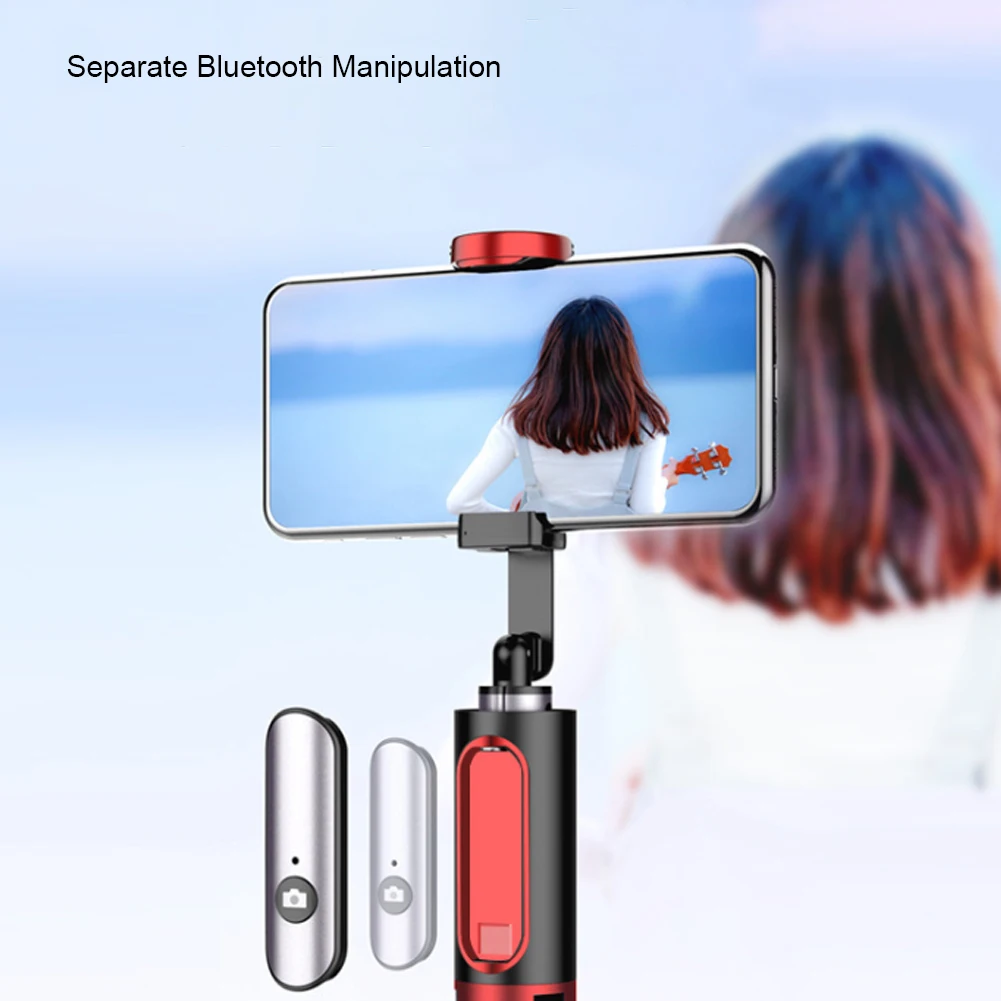Мини Портативная Беспроводная вертикальная съемка Bluetooth селфи палка штатив смартфон селфи для Android iPhone