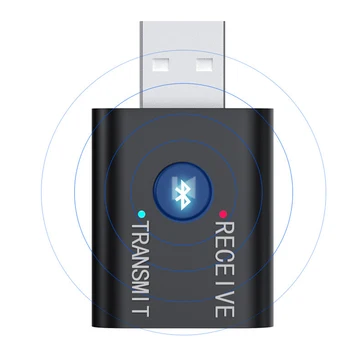 

Convenient Bluetooth Transmitter Receiver Headset Speaker Home Stereo RCA HIFI 2 In1 Headphone Audio Adapter Power Amplifier