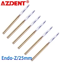 Endo-Z 25Mm 6 Stks/doos Dental Endodontische Polijsten Bur Boren Tungsten Carbide Fg Endo-Z FG1.6mm Voor hoge Snelheid Handstuk