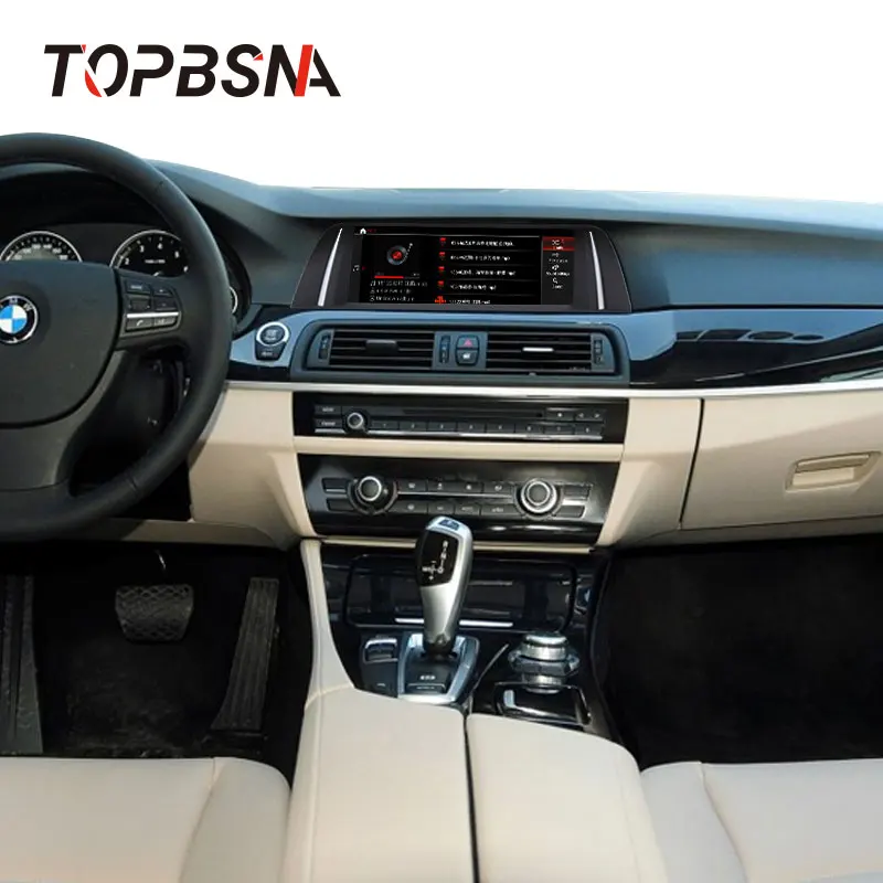 TOPBSNA Android 10 автомобильный DVD плеер для BMW 5 серии F10/F11 2013 2016 оригинальная система NBT